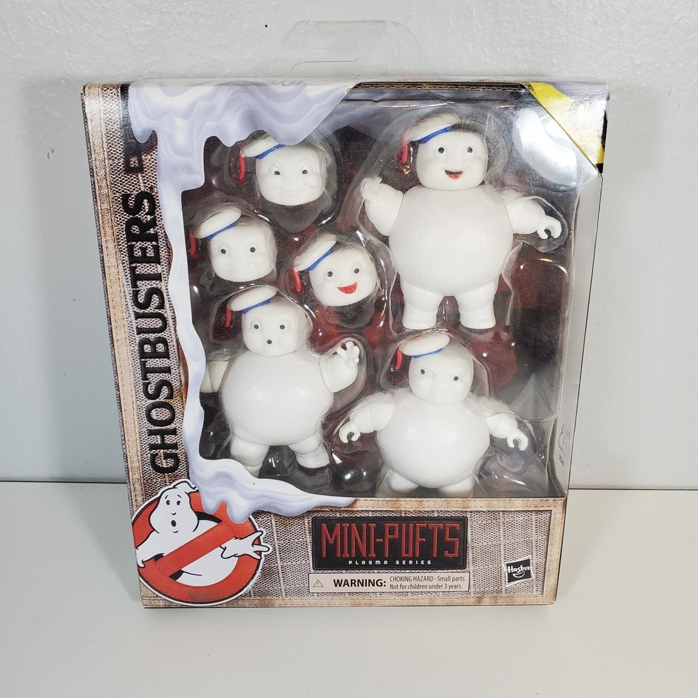 Ghostbusters Afterlife Mini Pufts Plasma Series Action Figures Stay Puft Hasbro